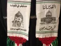 Шал от Палестина/2 броя/нови/с лика на Ясер Арафат с обща цена, снимка 8