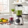 Блендер Cheffinger 1000 W – 1,5 л стъклена кана, мелачка 100 мл, корпус от неръждаема стомана, снимка 5