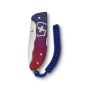 Джобно ножче Victorinox - Evoke Alox, Blue/red, снимка 2