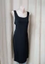 2XL Черна, еластична изчистена рокля, снимка 1