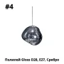 Полилей Gloss D20, E27,D28, Е27,сребро, мед ,злато, снимка 13