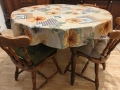 Комплект трапезна маса с 4 стола (Масив / Ретро стил), снимка 1
