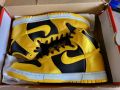 Nike Dunk High Varsity Maize Black/Maize White, снимка 1