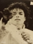 Винтидж снимка картичка на ПОП ИКОНАТА Michael Jackson много красива за КОЛЕКЦИЯ 31126, снимка 2