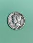10 цента /Дайм/ 1941 г, САЩ - сребърна монета, снимка 2