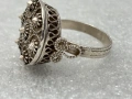 Дамски Сребърен Пръстен (проба 925)- 7,07 грама, снимка 6