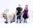 5 бр PVC фигурки от Замръзналото кралство Frozen Елза Анна Свен за игра и украса торта, снимка 2