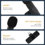 Безжичен микрофон за телефон Digital One SP01081 K9, Wireless Microphone, професионален микрофон, снимка 3