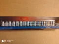 GEARWRENCH 14броя 3/8  Шестостенни качествени вложки камъни, снимка 2