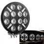 ВИСОК КЛАС LED Халоген 9 инча Мощен Боен Фар с дневна светлина 12/24V, снимка 3