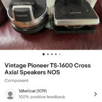 Vintage Pioneer TS-1600 Cross Axial Speakers NOS

, снимка 8 - Тонколони - 44938821