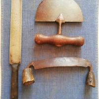 Стари ножове занаятчийски от различни държави и различни  времена. , снимка 2 - Антикварни и старинни предмети - 45271281