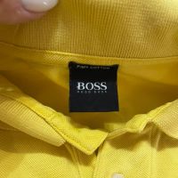 Мъжка тениска с якичка  Hugo Boss Размер М, снимка 5 - Тениски - 45456703