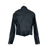 Дамско мото яке True Religion Moto Coated Womens Faux Leather Jacket, снимка 2 - Якета - 44954336