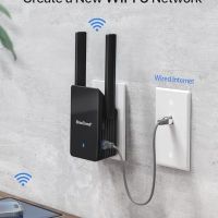 Нова антена усилвател сигнал AX3000 WiFi 6 Access Point, Gigabit Port, 2402Mbps/574Mbps, снимка 1 - Друга електроника - 45863171