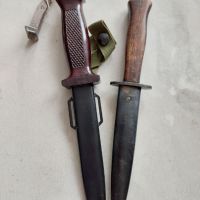 /DDR Paratrooper Knife/Немски нож парапропър 1955 и украински нож на батальон Азов 2014, снимка 1 - Антикварни и старинни предмети - 45301441