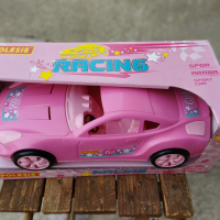 Детска кола за игра Polesie Racing Pink, снимка 2 - Коли, камиони, мотори, писти - 45063747