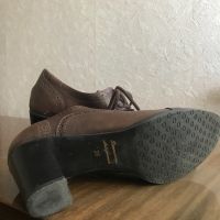Обувки естествена кожа в кафяво, снимка 5 - Дамски обувки на ток - 45495151