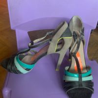 Елегантни сандали на висок ток, Diesel, размер 38, снимка 2 - Дамски елегантни обувки - 45670200