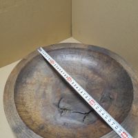 Голяма Стара Дървена Купа От Орех., снимка 7 - Антикварни и старинни предмети - 45545157