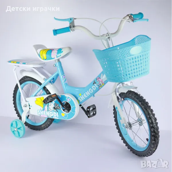 Велосипед колело 12", 14", 16" за деца, две спирачки, снимка 1