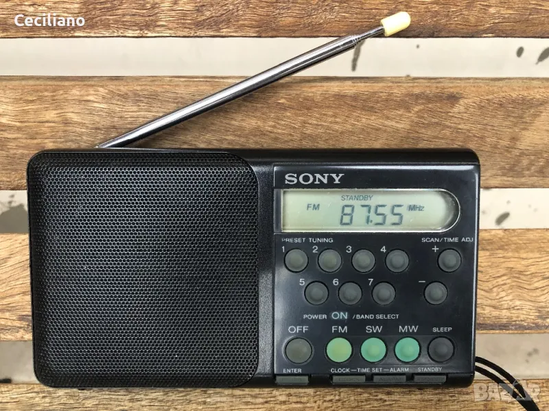 Японско Колекционерско радио Sony ICF-M300S FM/SW/MW PLL Synthesized Receiver Portable Radio (Japan), снимка 1