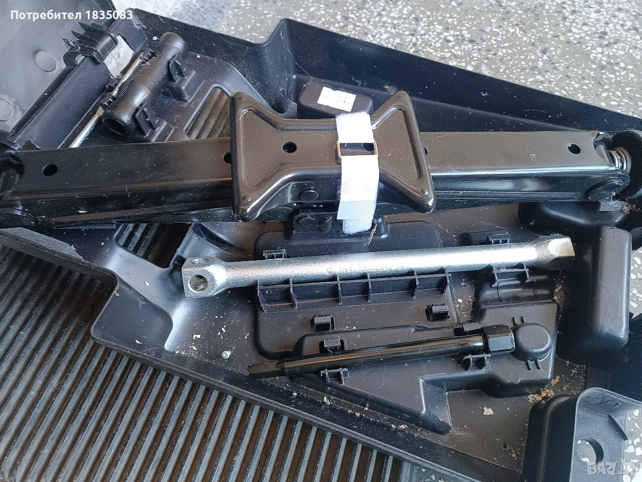 Оригинален крик и инструменти за Fiat Ducato, Peugeot Boxer, Citroen Jumper, снимка 1