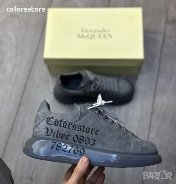 Мъжки велурени кецове Alexander McQueen/BR37d, снимка 1