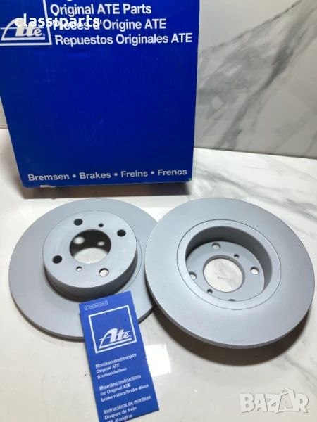 Спирачни дискове ATE за Опел Агила и Сузуки Вагон Ер+ / OPEL Agila, SUZUKI Wagon R+, снимка 1