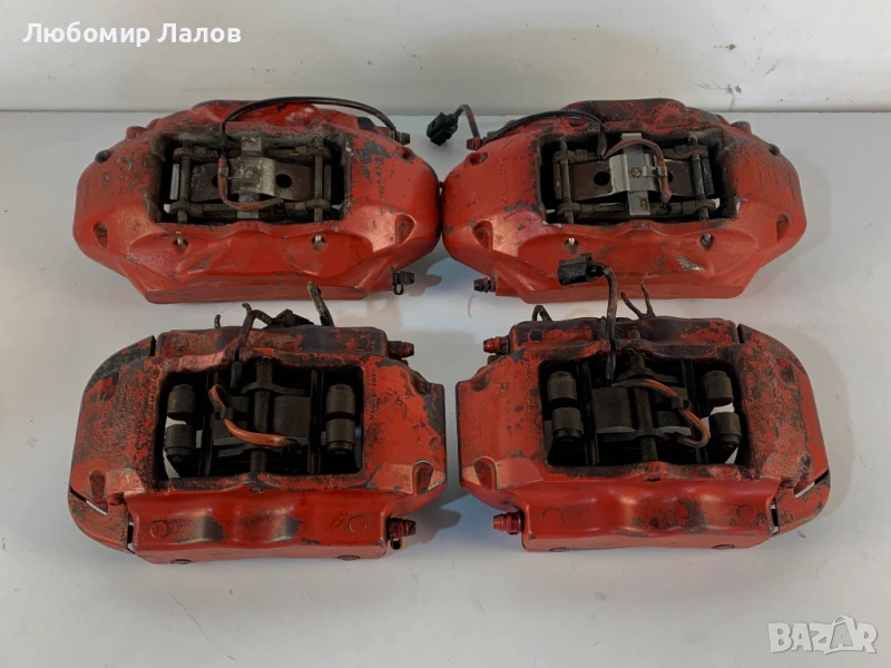 Brembo четири бутални алуминиеви спирачни апарати Vw Touareg I (06-10)г., снимка 1