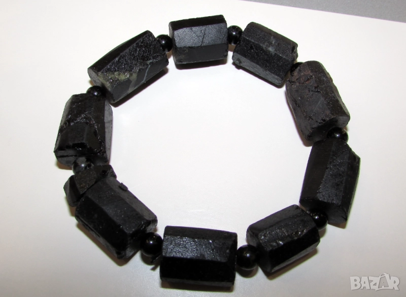 Топ качество черен турмалин 76гр. , снимка 1