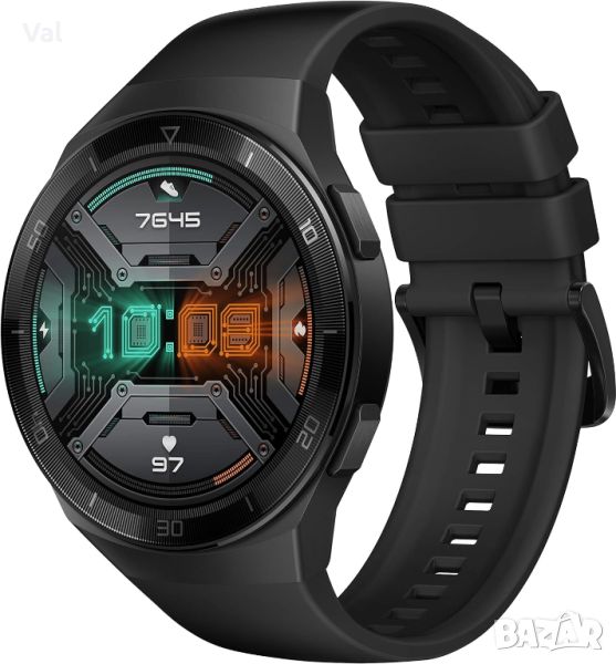 Smartwatch HUAWEI Watch GT 2e + 2 нови каишки, снимка 1