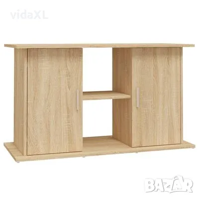 vidaXL Поставка за аквариум, сонома дъб, 101x41x58 см, инженерно дърво(SKU:833610), снимка 1