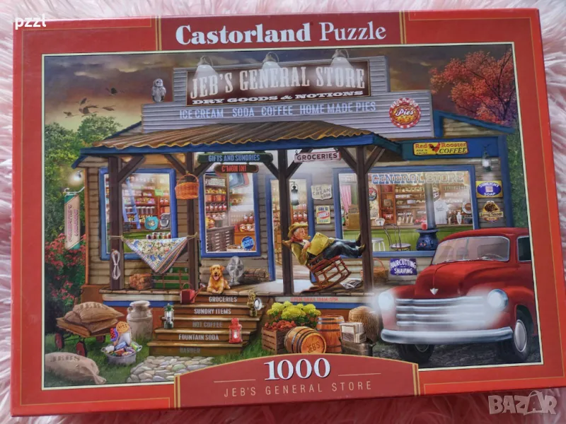 Пъзел "Jeb's General Store" Castroland 1000 части, снимка 1