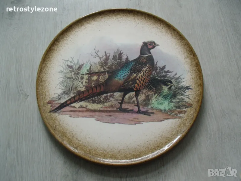 № 7979 стар керамичен поднос - ceramika V.A.R.M , снимка 1