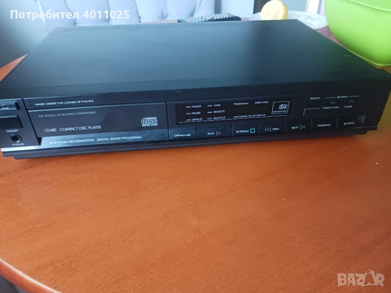 Kачествен cd player Philips CD 482, снимка 1