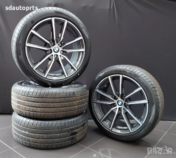 18” BMW Джанти Style 780 Гуми PIrelli All Season Датчици G20 G21 G22 G23 G42, снимка 1