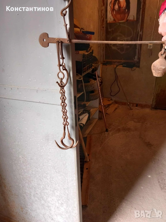 Стар кантар с топуз, снимка 1