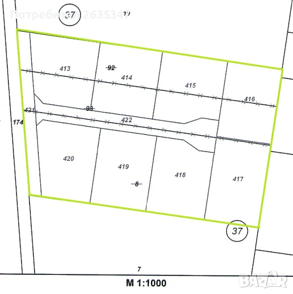 Продавам поземлен имот с обособени осем УПИ-та , снимка 1