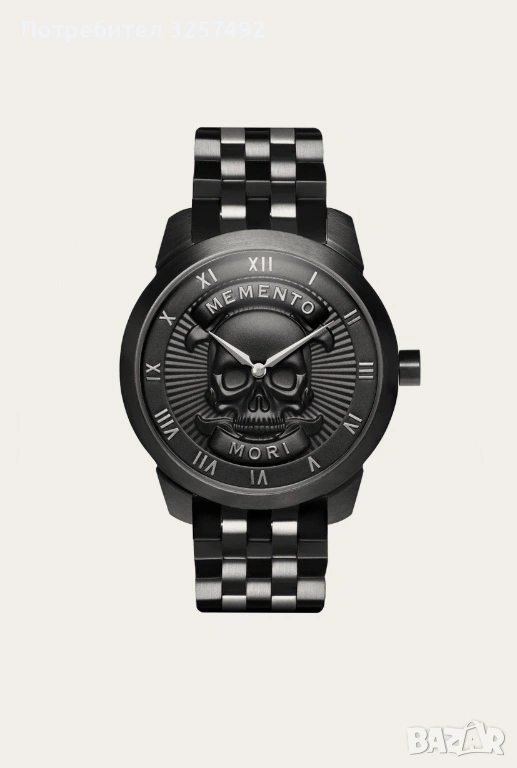 Мъжки часовник Memento Mori, снимка 1