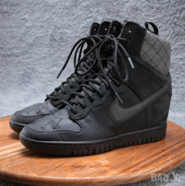 маратонки / кецове на платформа Nike Dunk Sky Hi Sneakerboot Wedge 2.0 номер 38 ,5   , снимка 1