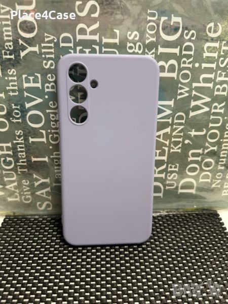 Силиконов гръб за телефон Samsung A54 violet, снимка 1