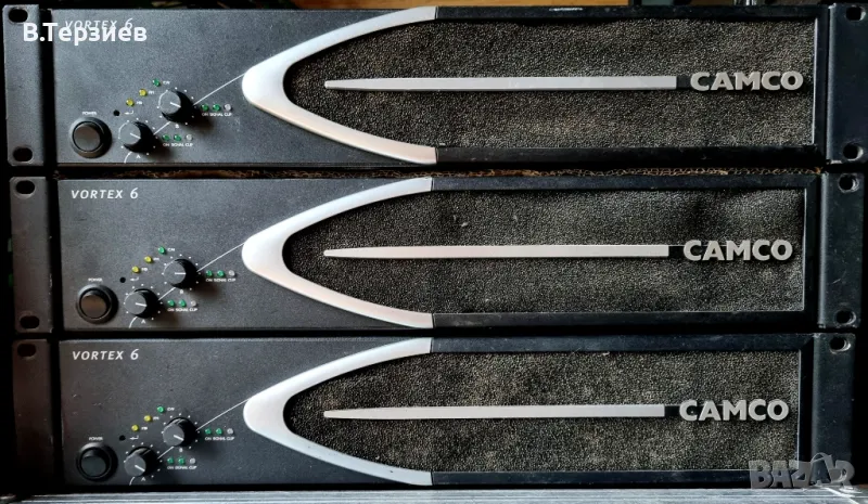 Camco Vortex 6 - високоефективен немски професионален усилвател, снимка 1