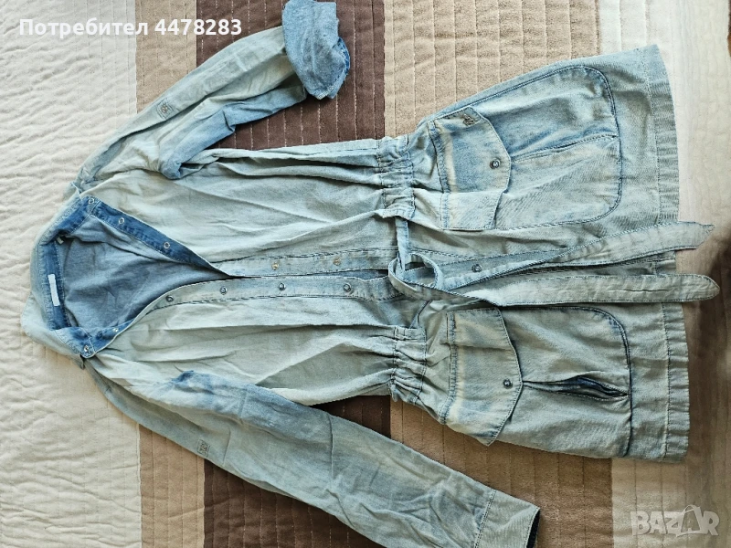 Дънкова рокля Gas, снимка 1