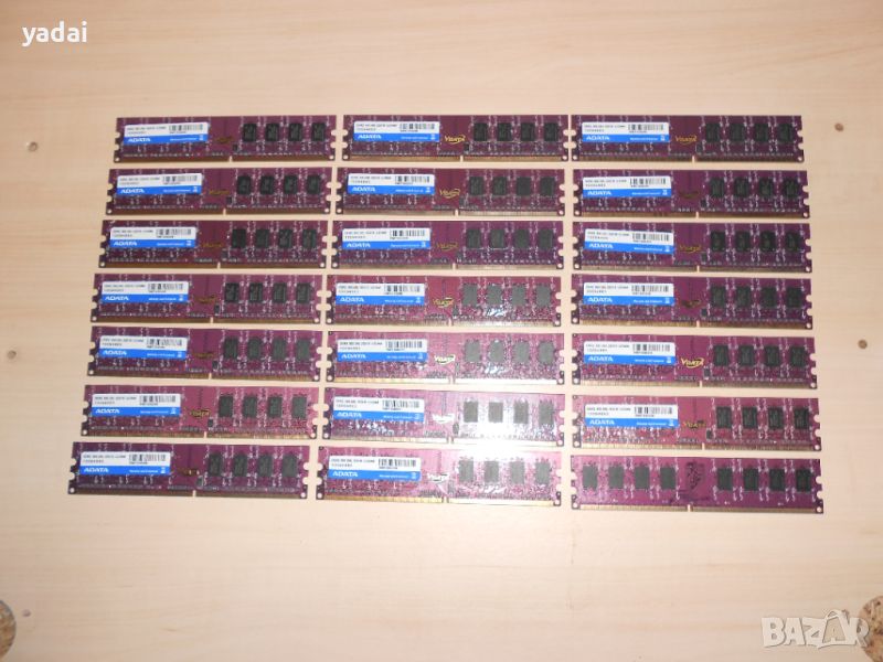 698.Ram DDR2 800 MHz,PC2-6400,2Gb.ADATA. НОВ. Кит 21 Броя, снимка 1