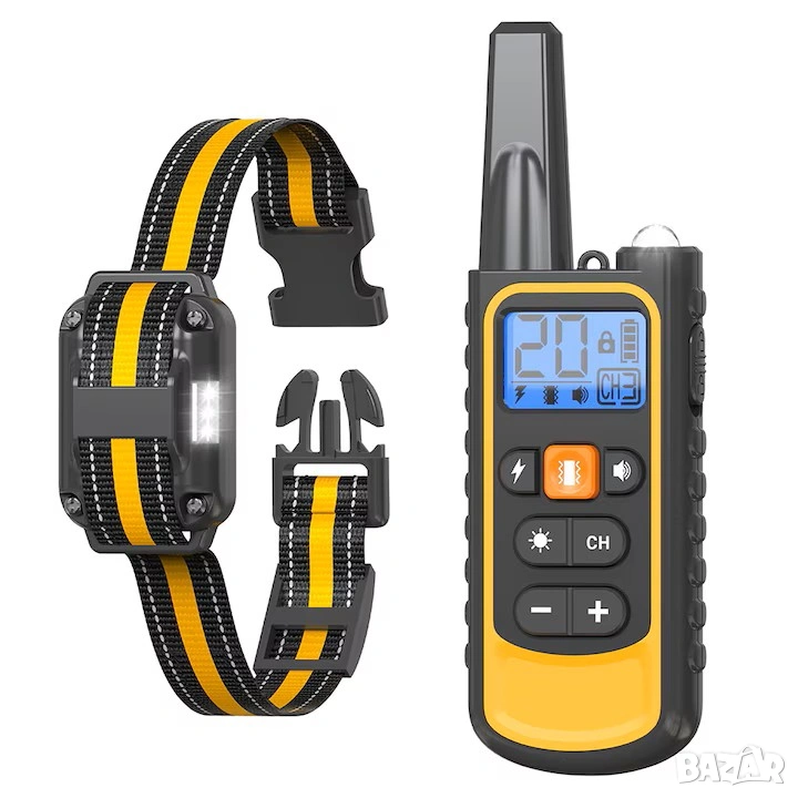 Нов Електронен нашийник за обучение на кучета, Водоустойчив, снимка 1