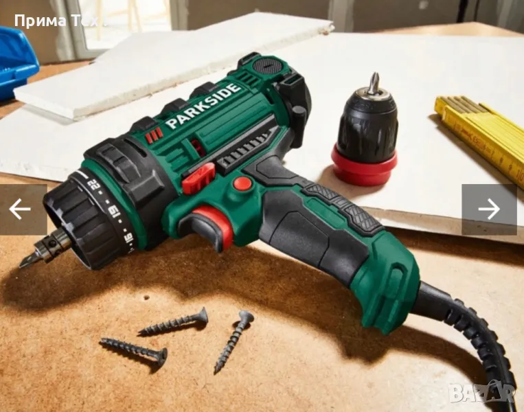 Пробивен винтоверт с две скорости PARKSIDE, снимка 1
