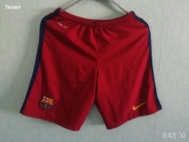 FC Barcelona Nike оригинални къси гащи шорти Барселона размер S , снимка 1