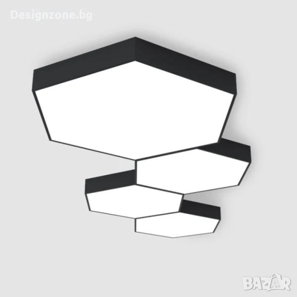 LED плафониера Hexagon, снимка 1