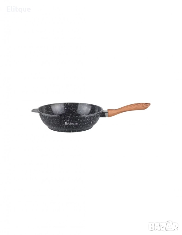 Тиган Goldmann, 24/28см., Дълбок, Лят алуминий, Керам. покр., Индукция, снимка 1